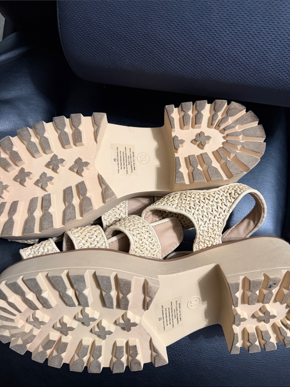 wild fable woven tan fisherman sandals - Picture 4 of 4